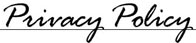 Privacy Policy