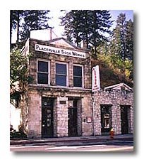 Placerville Soda Works Building, now a coffee shop on Main Street, Placerville